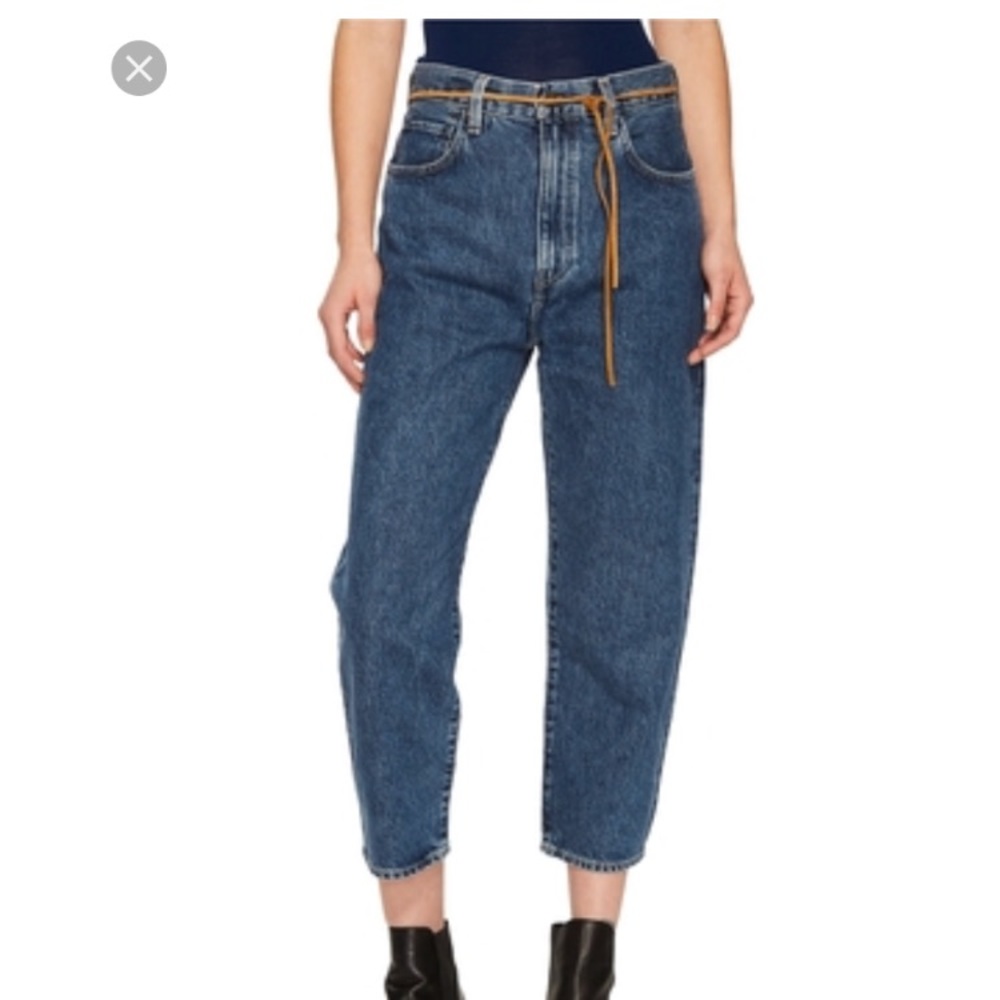 Levi’s made and crafted barrel crop jean